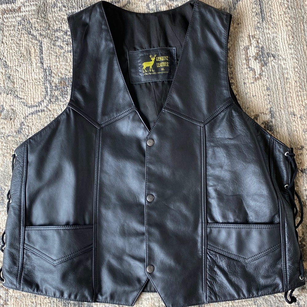 Leather Vest